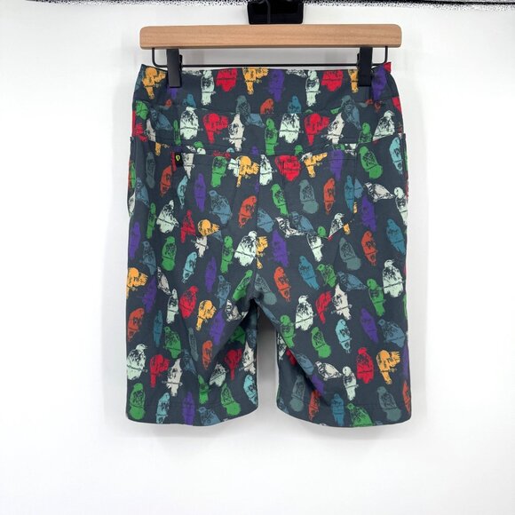 Pearl Izumi Women's Summit Shorts cycling biking recreational bird print graphic - Picture 7 of 12